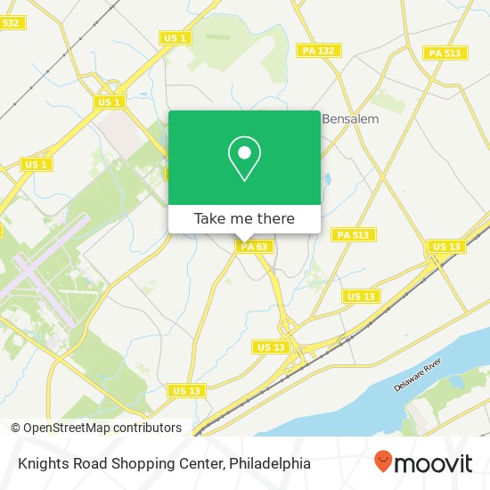 Knights Road Shopping Center map