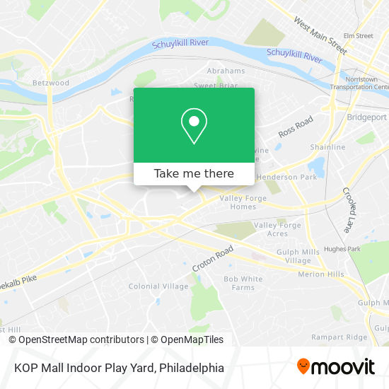 Mapa de KOP Mall Indoor Play Yard