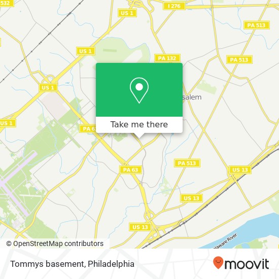 Mapa de Tommys basement