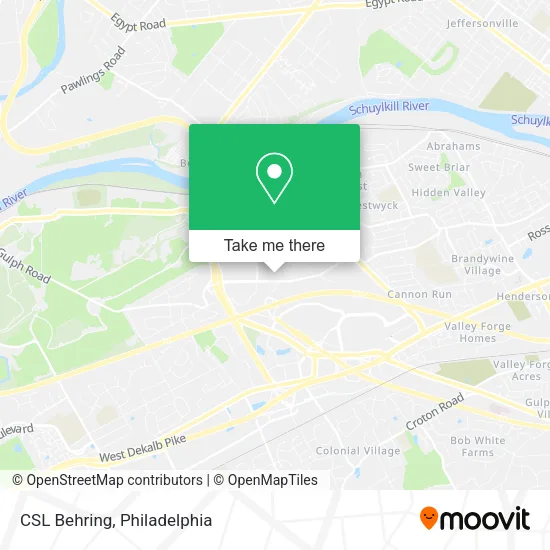CSL Behring map