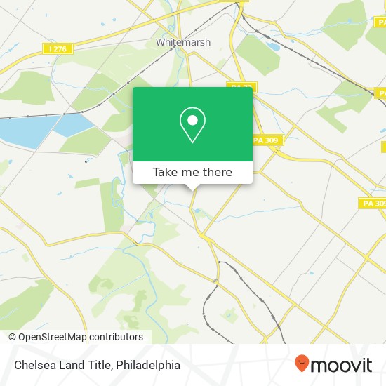 Mapa de Chelsea Land Title