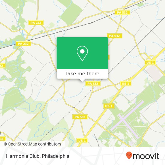 Harmonia Club map
