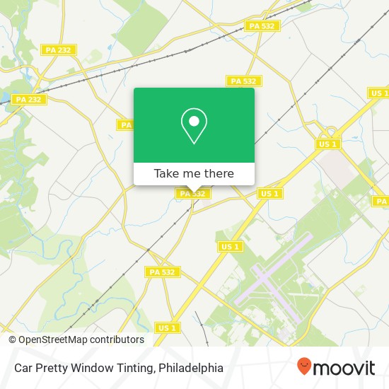 Car Pretty Window Tinting map