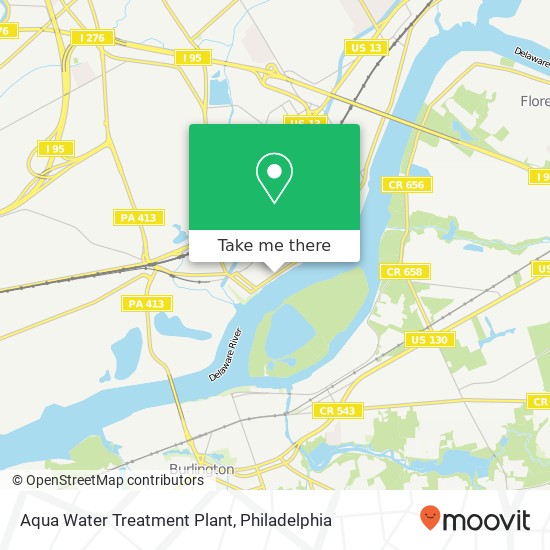 Mapa de Aqua Water Treatment Plant