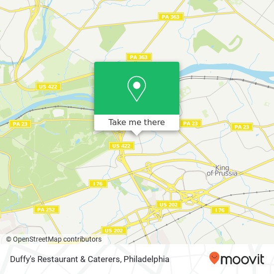 Duffy's Restaurant & Caterers map