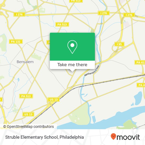 Mapa de Struble Elementary School