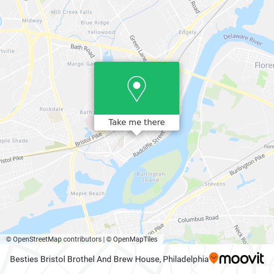 Mapa de Besties Bristol Brothel And Brew House