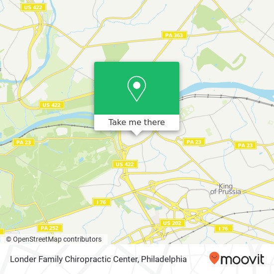 Mapa de Londer Family Chiropractic Center