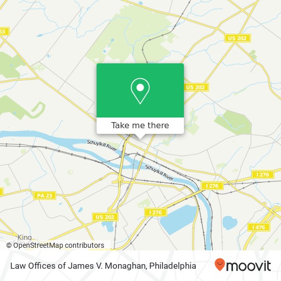 Mapa de Law Offices of James V. Monaghan