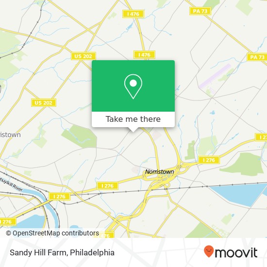 Sandy Hill Farm map