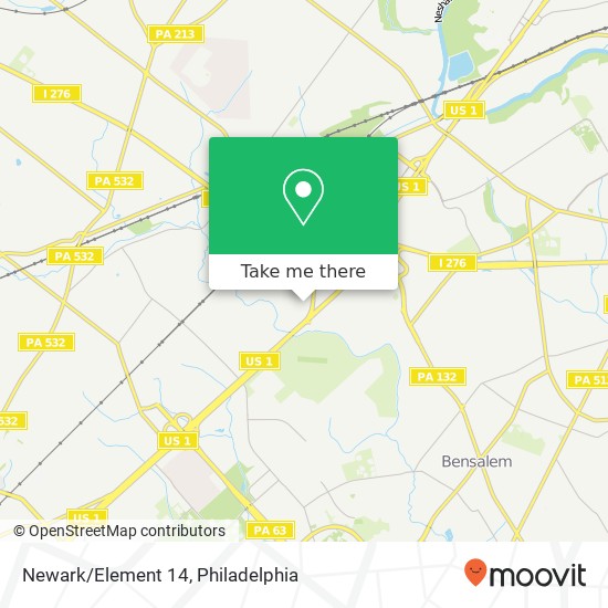 Mapa de Newark/Element 14