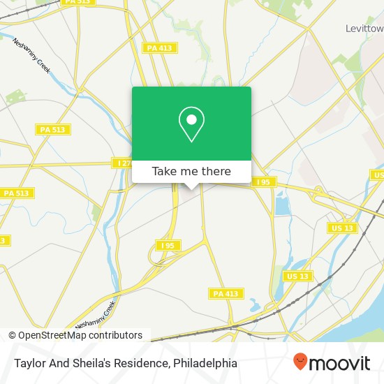 Mapa de Taylor And Sheila's Residence