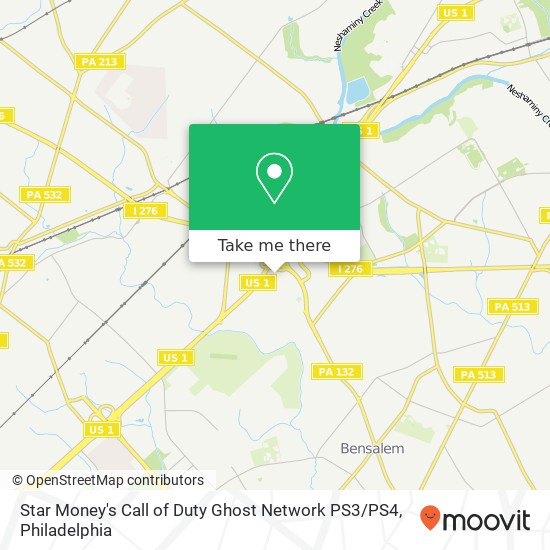 Star Money's Call of Duty Ghost Network PS3 / PS4 map