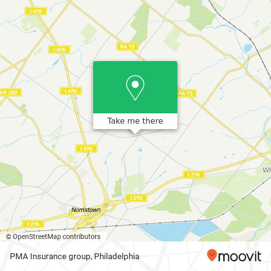 Mapa de PMA Insurance group