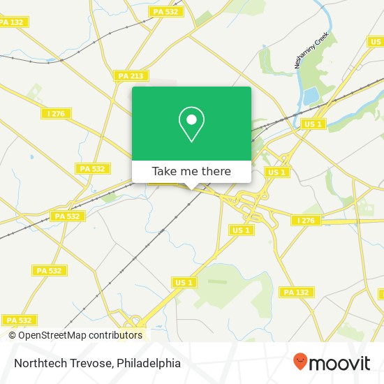 Northtech Trevose map