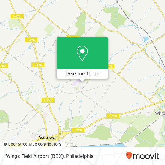 Mapa de Wings Field Airport (BBX)