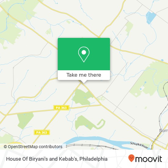 Mapa de House Of Biryani's and Kebab's