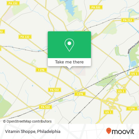 Vitamin Shoppe map