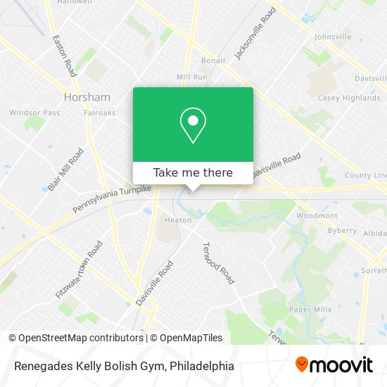 Mapa de Renegades Kelly Bolish Gym