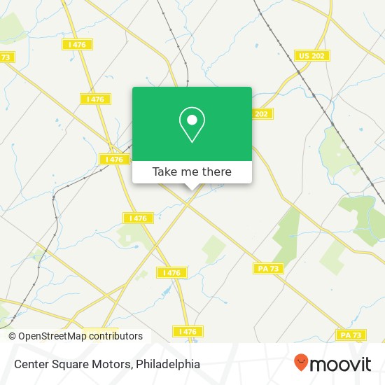 Center Square Motors map