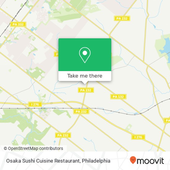 Osaka Sushi Cuisine Restaurant map