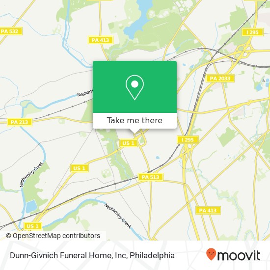 Dunn-Givnich Funeral Home, Inc map