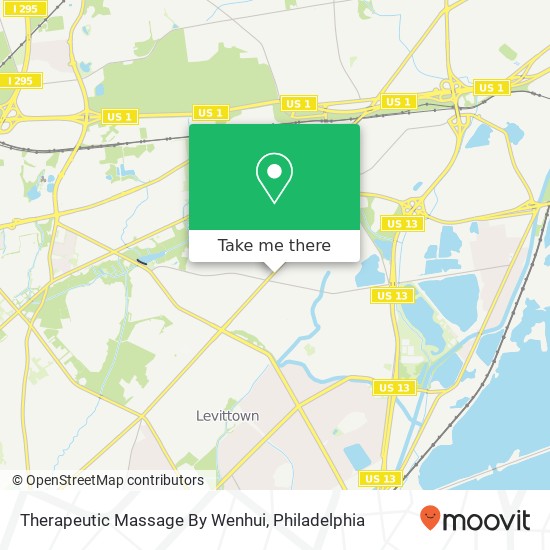 Therapeutic Massage By Wenhui map