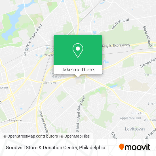 Mapa de Goodwill Store & Donation Center
