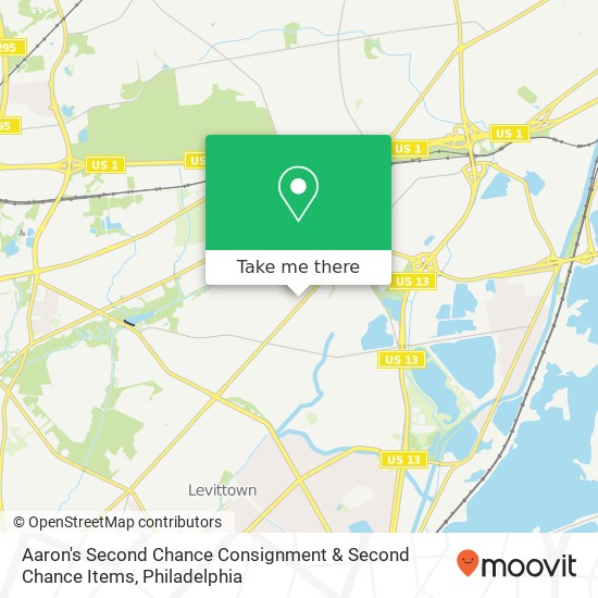 Mapa de Aaron's Second Chance Consignment & Second Chance Items