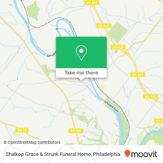 Mapa de Shalkop Grace & Strunk Funeral Home