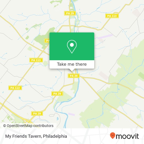 Mapa de My Friends Tavern