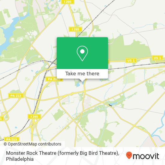Monster Rock Theatre (formerly Big Bird Theatre) map