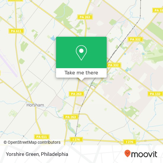 Mapa de Yorshire Green