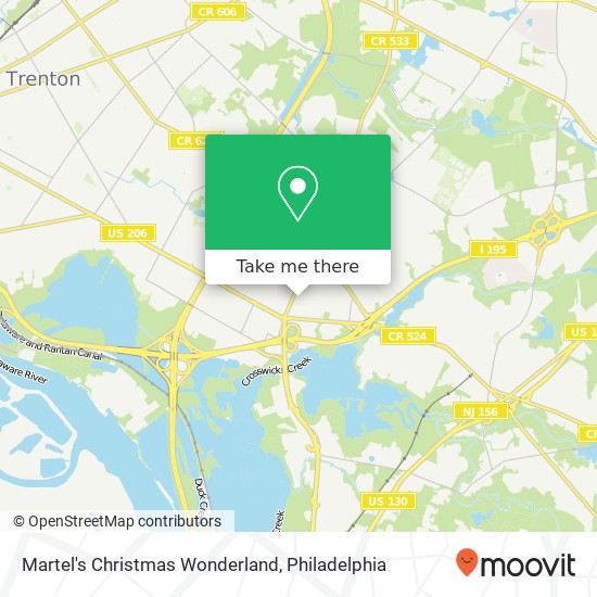 Martel's Christmas Wonderland map