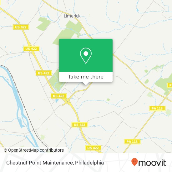 Chestnut Point Maintenance map
