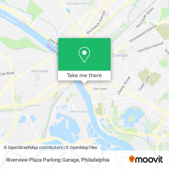 Mapa de Riverview Plaza Parking Garage