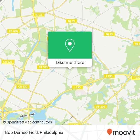 Mapa de Bob Demeo Field