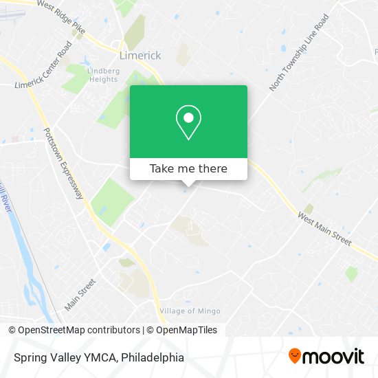 Spring Valley YMCA map