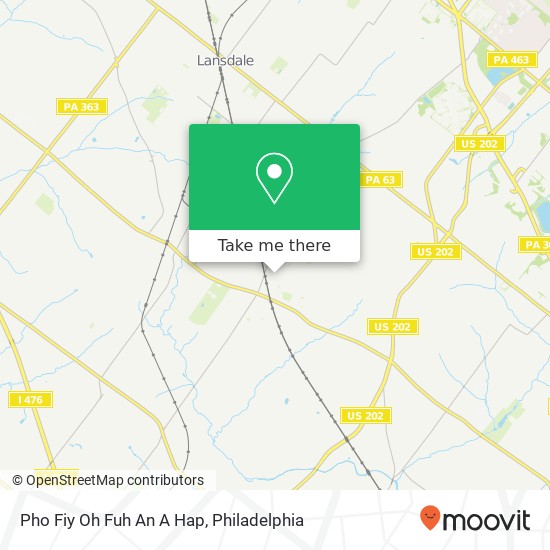 Mapa de Pho Fiy Oh Fuh An A Hap