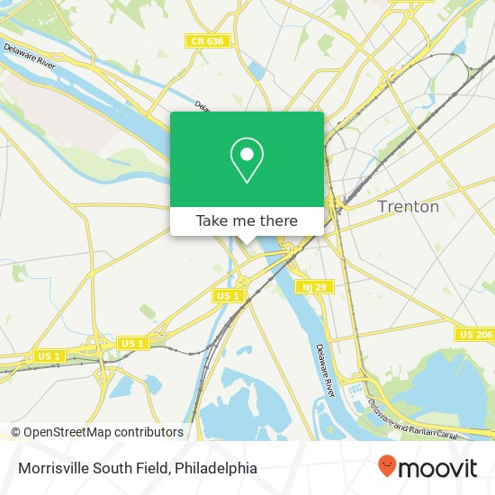 Morrisville South Field map