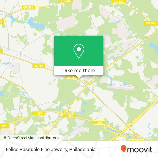 Mapa de Felice Pasquale  Fine Jewelry