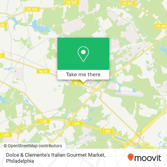 Mapa de Dolce & Clemente's Italian Gourmet Market