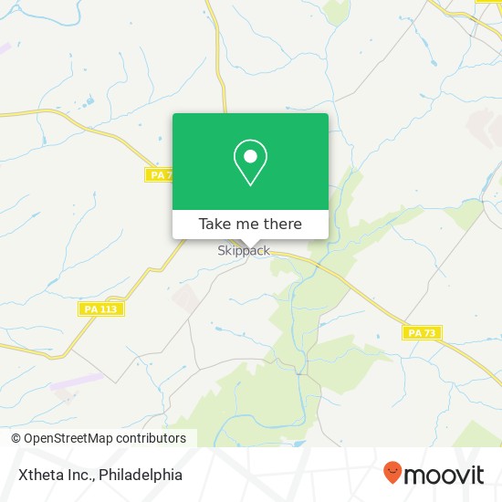 Xtheta Inc. map