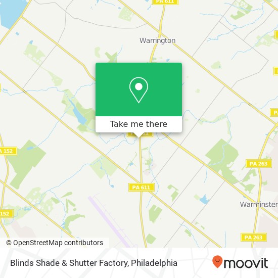 Blinds Shade & Shutter Factory map