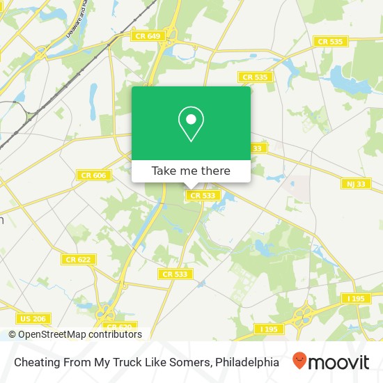 Mapa de Cheating From My Truck Like Somers