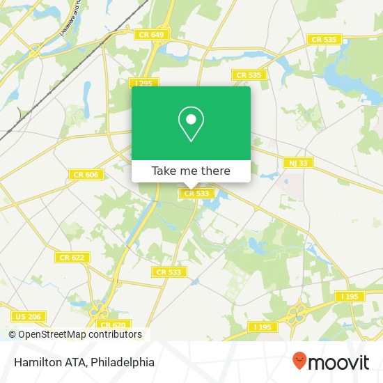 Hamilton ATA map