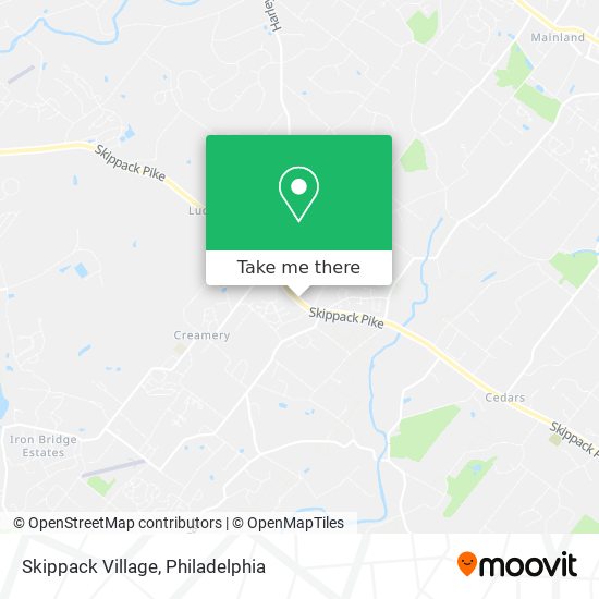 Skippack Village map