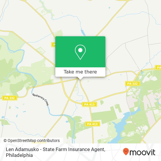 Len Adamusko - State Farm Insurance Agent map