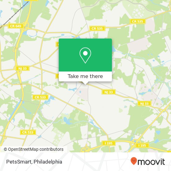 PetsSmart map