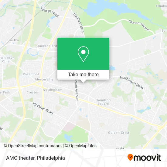 AMC theater map